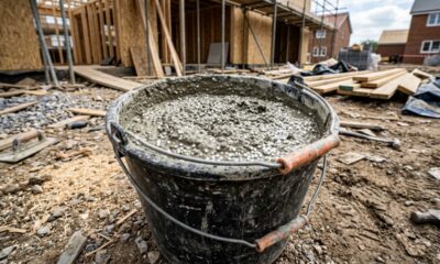 Pedreiros começaram a misturar bolinhas de isopor ao cimento para criar um concreto mais leve, que reduz o peso da obra e ainda ajuda no isolamento térmico