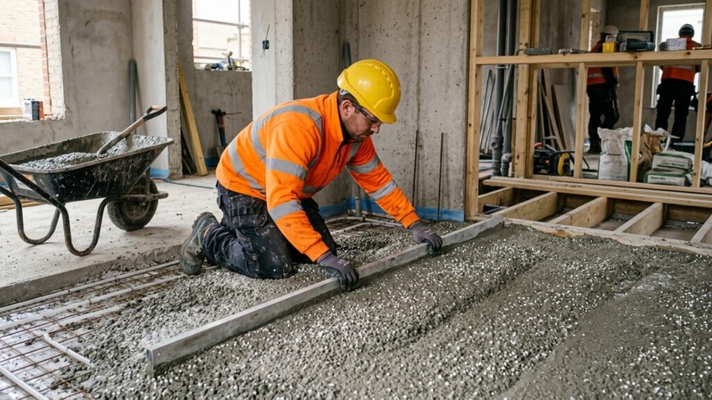 Pedreiros começaram a misturar bolinhas de isopor ao cimento para criar um concreto mais leve, que reduz o peso da obra e ainda ajuda no isolamento térmico