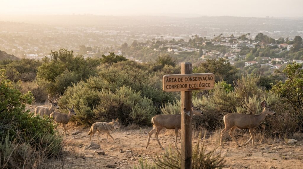 Em 1998, o apresentador de um programa de T V doou 30 hectares de terra em Hollywood Hills, avaliados em US$ 2 milhões, praticamente dobrando a área do parque local e protegendo trilhas e um corredor ecológico para veados e coiotes