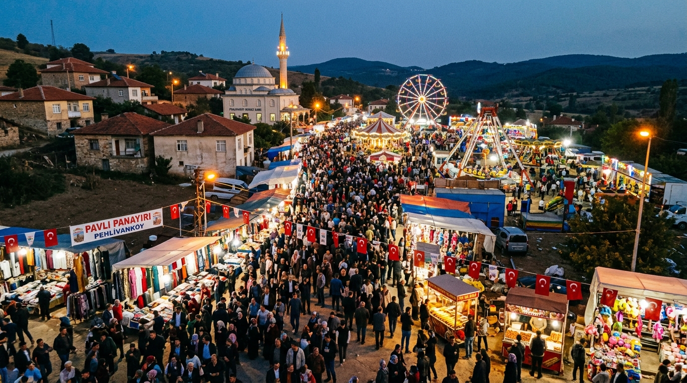 Vila de 1.700 habitantes recebe 400 mil visitantes em 4 dias de festa: o que atrai a multidão e como o lugar aguenta o fluxo