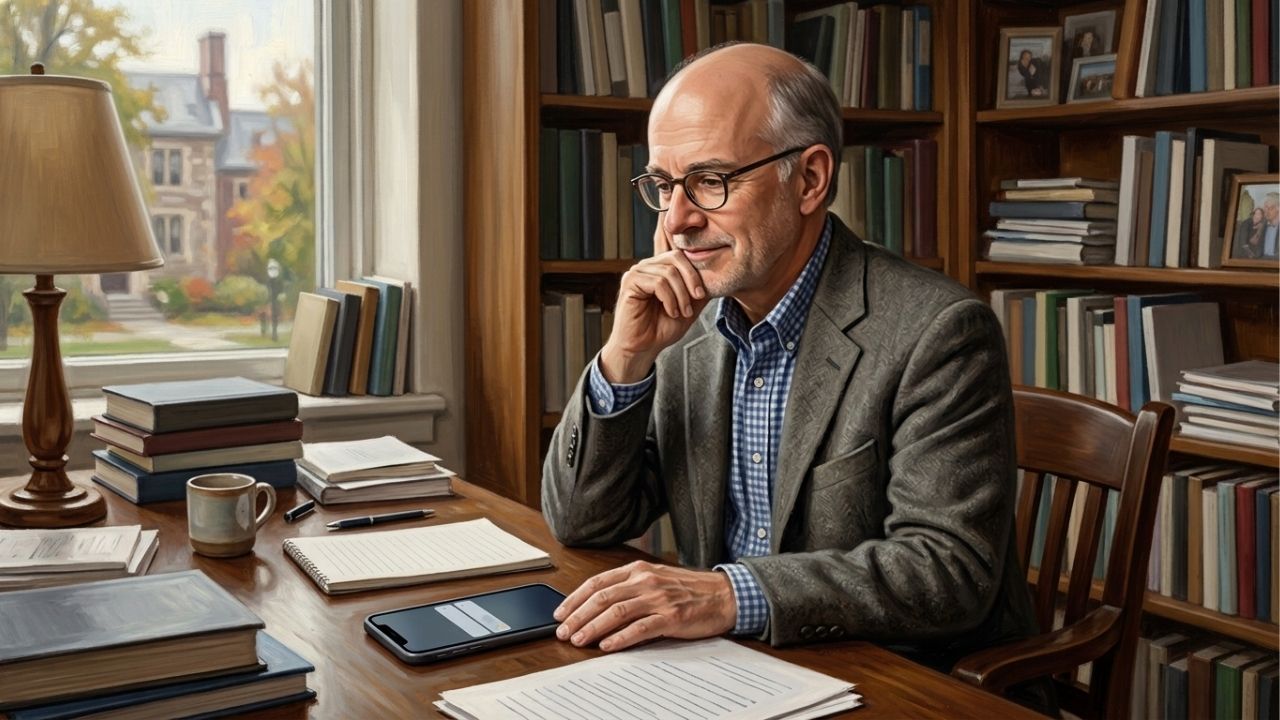 Daniel Gilbert, psicólogo de Harvard: deixar a mente longe do que se está fazendo não é sinal de descanso, mas de infelicidade