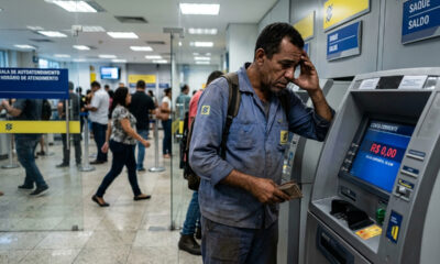 Banco desconta empréstimo em conta-salário, deixa trabalhador com saldo zero no mês e Justiça determina estorno imediato aplicando teto de 30%