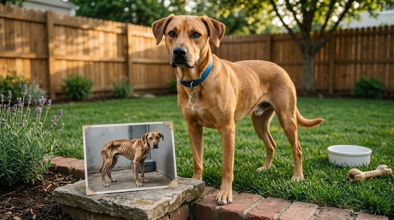 Anos depois do resgate, socorristas reencontram cão que salvaram e quase não acreditam no que veem