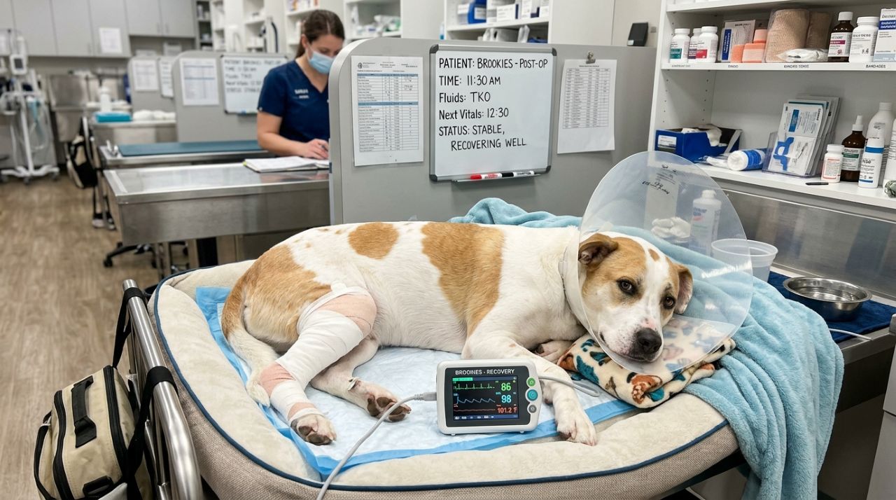 Cão atacado por outro muito maior luta para sobreviver, enfrenta uma longa recuperação e mobiliza uma comunidade inteira em corrente de solidariedade