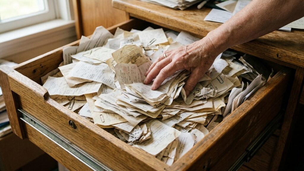 Especialistas em psicologia concordam: “Quem evita jogar fora recibos, comprovantes e documentos antigos pode não estar apenas sendo cuidadoso, mas buscando segurança ao manter provas de tudo o que aconteceu”