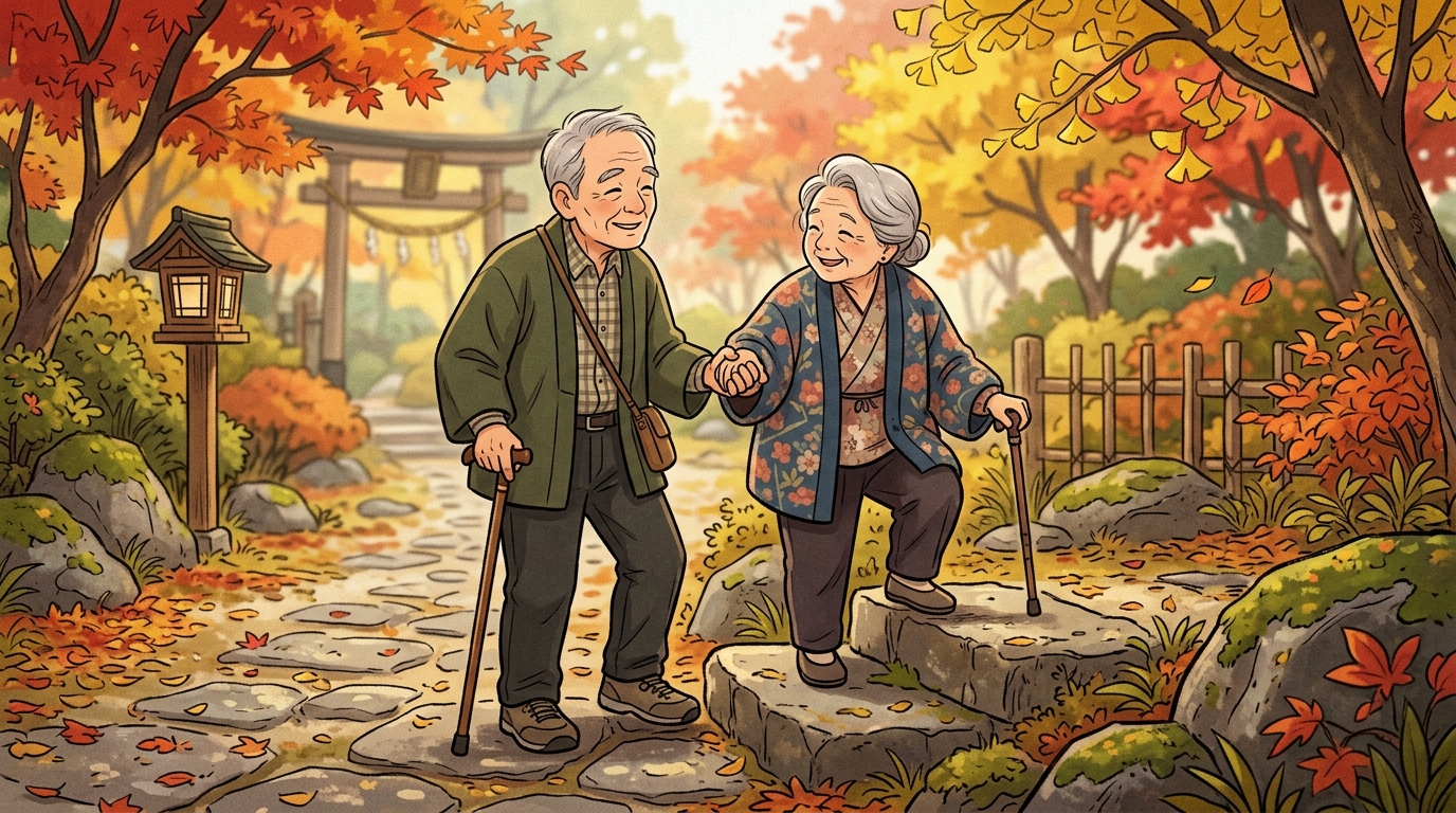 Provérbio japonês sobre o amor diz: "Marido e mulher devem ser como mãos e olhos: quando a mão dói, os olhos choram, e quando os olhos choram, as mãos enxugam as lágrimas."