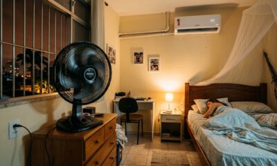 Ventilador a noite inteira ou ar-condicionado por 2 horas: eletricista faz a conta de qual pesa menos na conta de luz na onda de calor