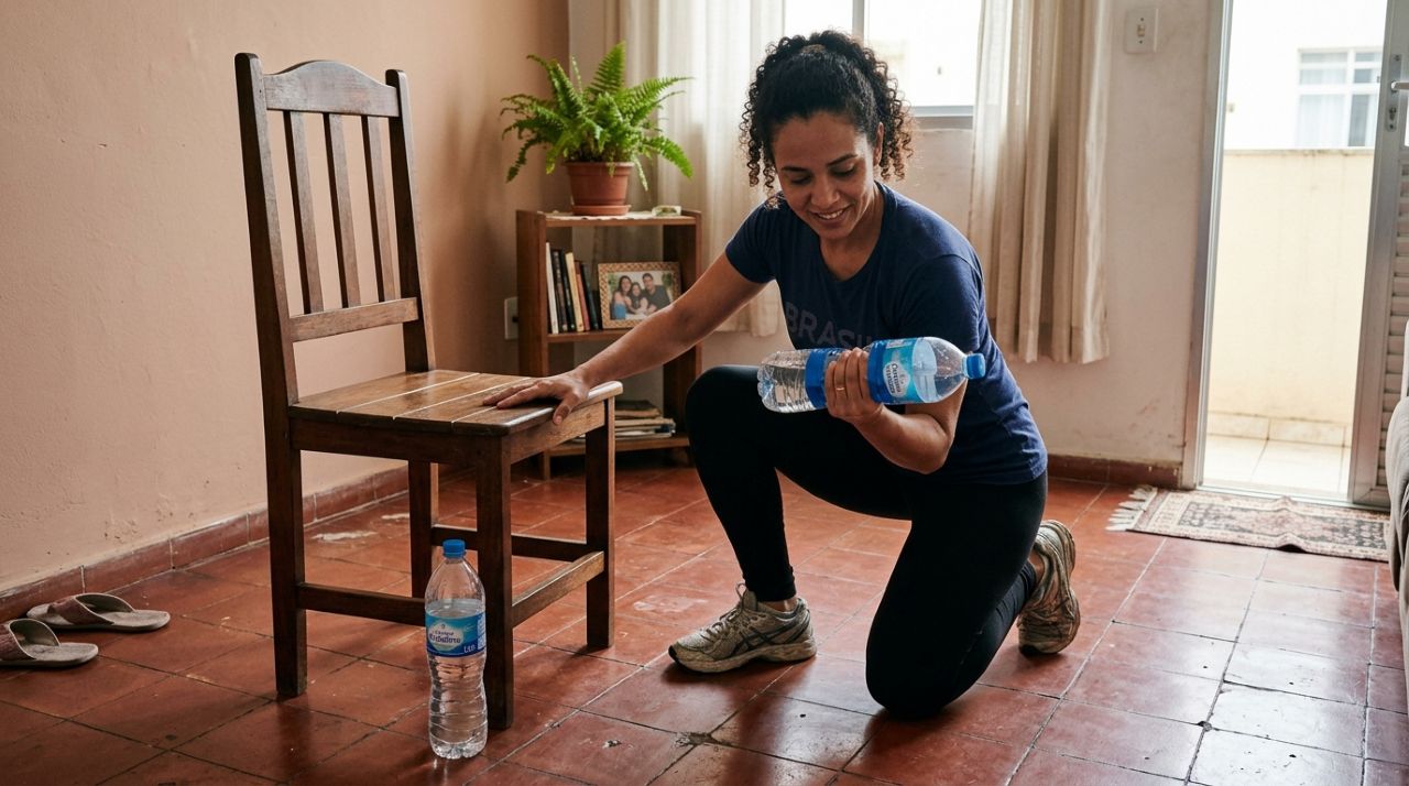 Treinadores indicam rotina simples para quem tem entre 50 e 60 anos e quer começar a se exercitar em casa