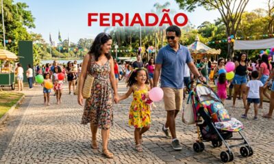 Feriadão de 3 dias se aproxima e milhões de brasileiros poderão aproveitar para descansar ou fazer uma viagem curta