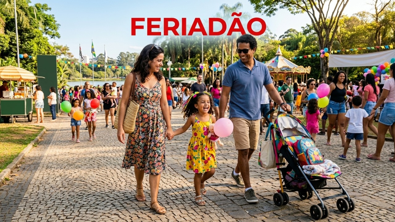 Feriadão de 3 dias se aproxima e milhões de brasileiros poderão aproveitar para descansar ou fazer uma viagem curta