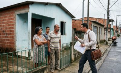 Família mora há 8 anos em terreno abandonado, gasta R$ 120 mil para construir casa simples e antigo dono reaparece exigindo a saída imediata