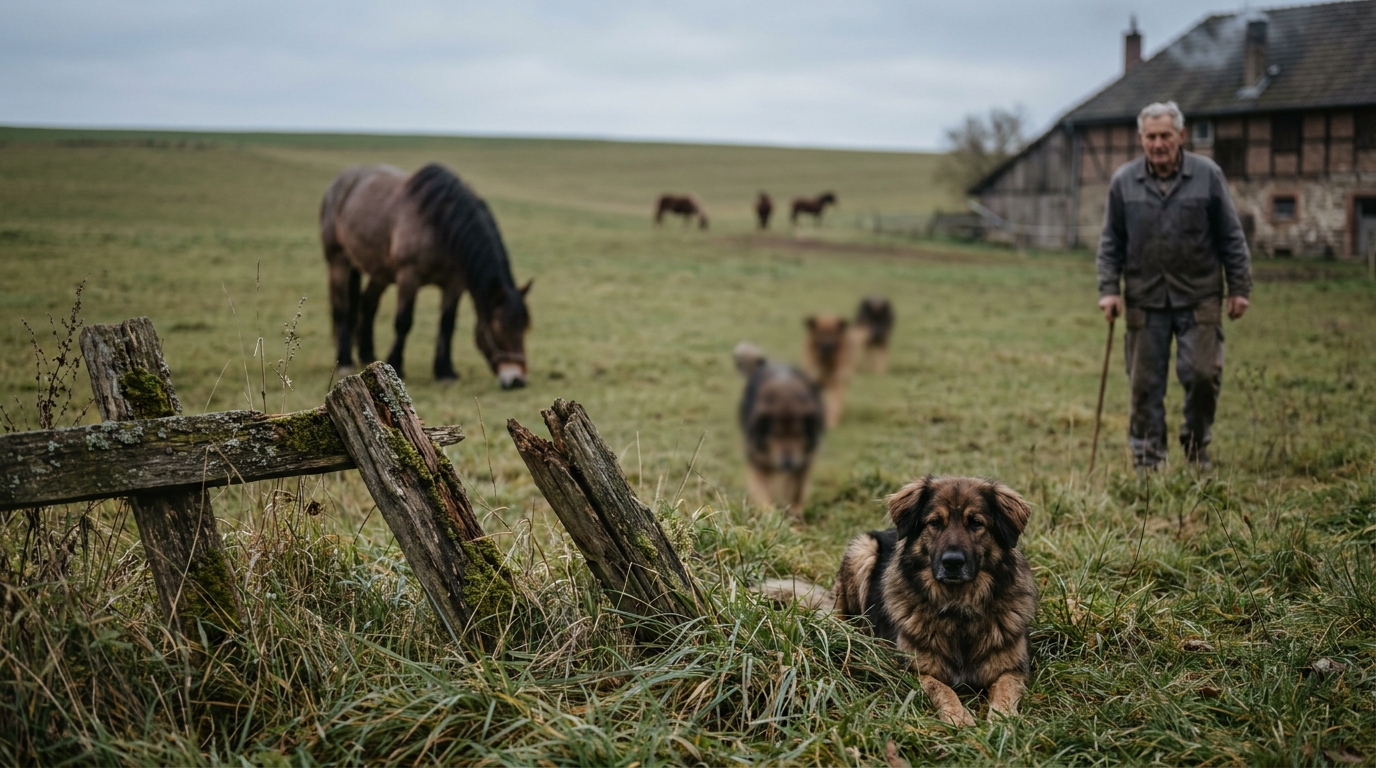 Provérbio alemão para pensar: “Uma cerca dura 3 anos, um cachorro dura 3 cercas, um cavalo dura 3 cachorros e um homem dura 3 cavalos”; lições de vida sobre como nosso tempo na Terra é temporário e como devemos praticar a gratidão, extraídas de um antigo ditado