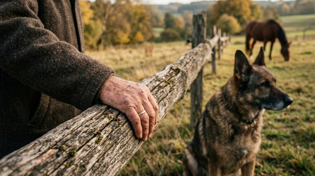 Provérbio alemão para refletir: “Uma cerca dura 3 anos, um cachorro dura 3 cercas, um cavalo dura 3 cachorros e um homem dura 3 cavalos”; lições sobre como nosso tempo na Terra é temporário e como devemos praticar a gratidão, extraídas de um antigo ditado.