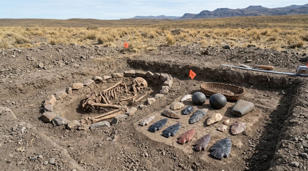 Um enterramento de 10.800 anos encontrado na Patagônia revelou dados sobre os primeiros habitantes da América do Sul e suas antigas migrações pelo continente