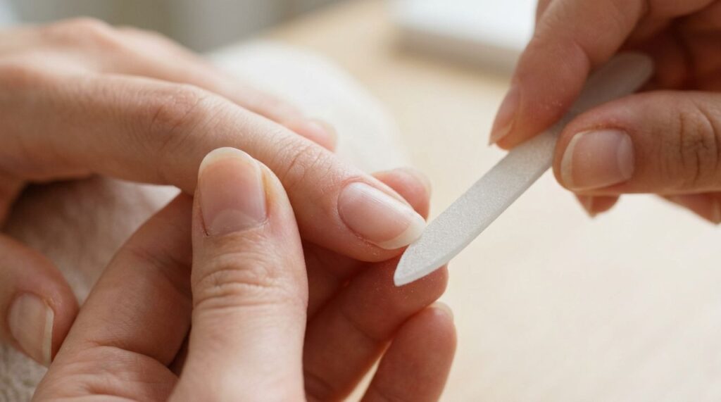Manicures alertam: lixar unhas frágeis com movimentos agressivos de um lado para o outro pode favorecer descamação e pequenas quebras