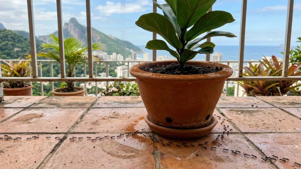 Nem veneno nem produto químico: 3 ingredientes naturais podem ajudar a afastar formigas do jardim, vasos e áreas externas