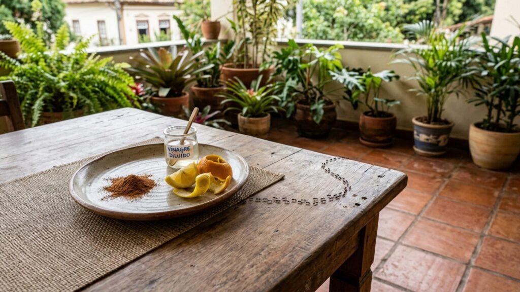 Nem veneno nem produto químico: 3 ingredientes naturais podem ajudar a afastar formigas do jardim, vasos e áreas externas
