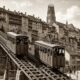 Em 1899, uma ferrovia começou a usar cerca de 2.700 litros de água residual como contrapeso para transportar passageiros sem gastar combustível ou eletricidade