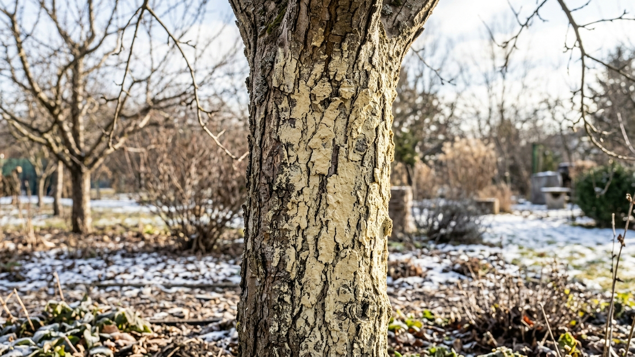 Calda sulfocálcica de enxofre com cal hidratada: para que serve o tratamento de inverno definitivo que elimina ácaros e esporos em árvores