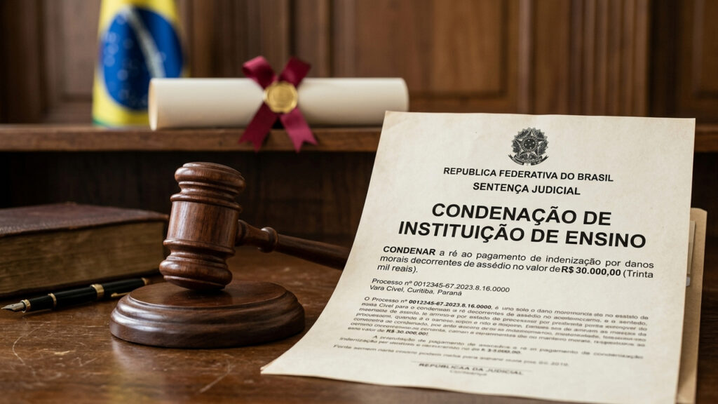 Professor assedia aluna universitária em rede social, faculdade tenta se isentar e Justiça condena a instituição a pagar R$ 30 mil de indenização