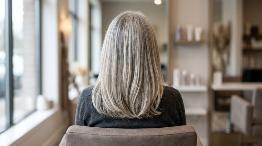 Cansou de retocar a raiz todo mês: a técnica que combina grisalhos e mechas está conquistando mulheres que querem menos manutenção e um cabelo mais moderno, sofisticado e natural