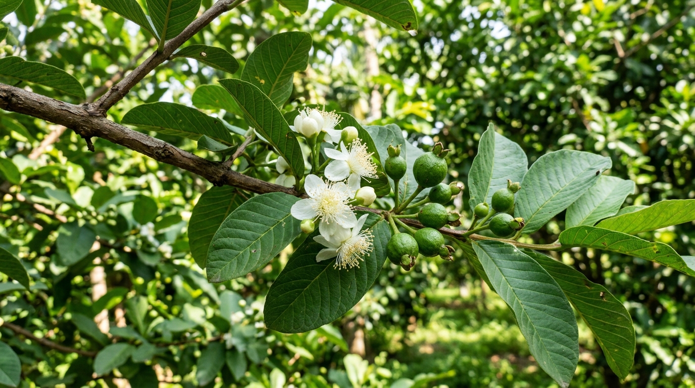 A árvore ideal para casa: mantém as folhas durante todo o ano, produz frutos aromáticos e flores comestíveis