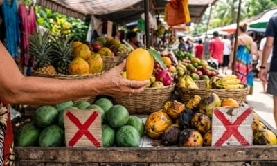 Adeus frutas verdes ou passadas: o guia simples de toque, peso e perfume para escolher frutas maduras e doces na feira sem errar