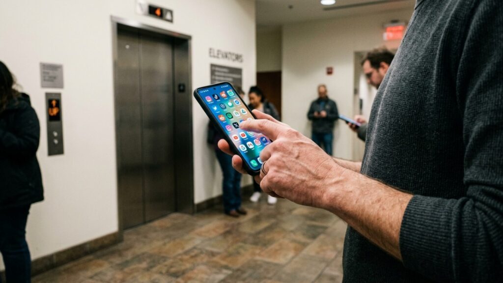 A psicologia explica por que apenas 2 minutos parados já são suficientes para muita gente tirar o celular do bolso e buscar algum tipo de estímulo