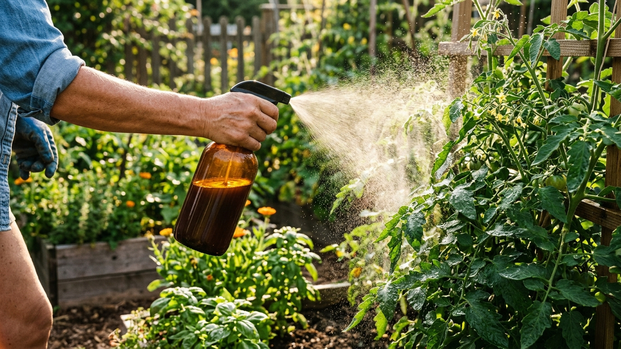 Macerado de urtiga fermentado por 10 dias: para que serve o bioestimulante caseiro que ativa as defesas da planta e afasta insetos na horta