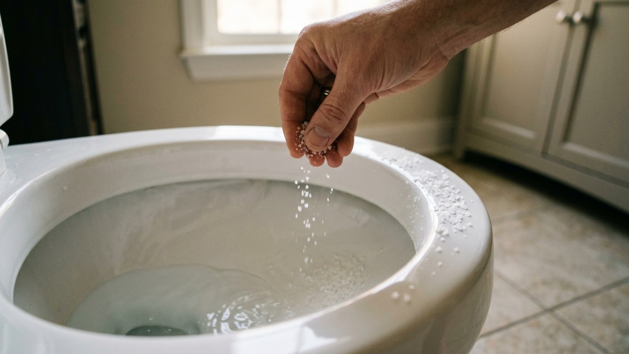 Colocar sal no vaso sanitário antes de dormir: para que serve esse truque e por que recomendam repetir o hábito uma vez por semana