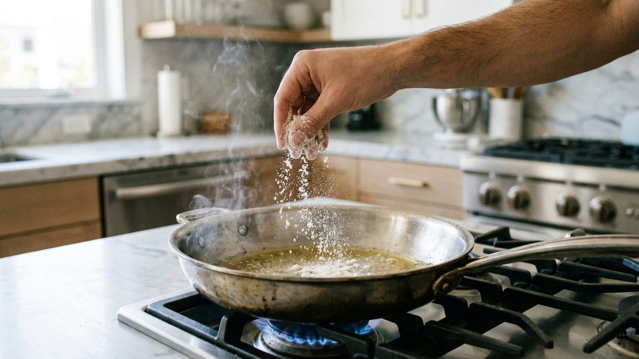 Sem espirrar óleo pelo fogão, nem fazer sujeira: o truque simples de cozinha que resolve o problema na hora de fritar