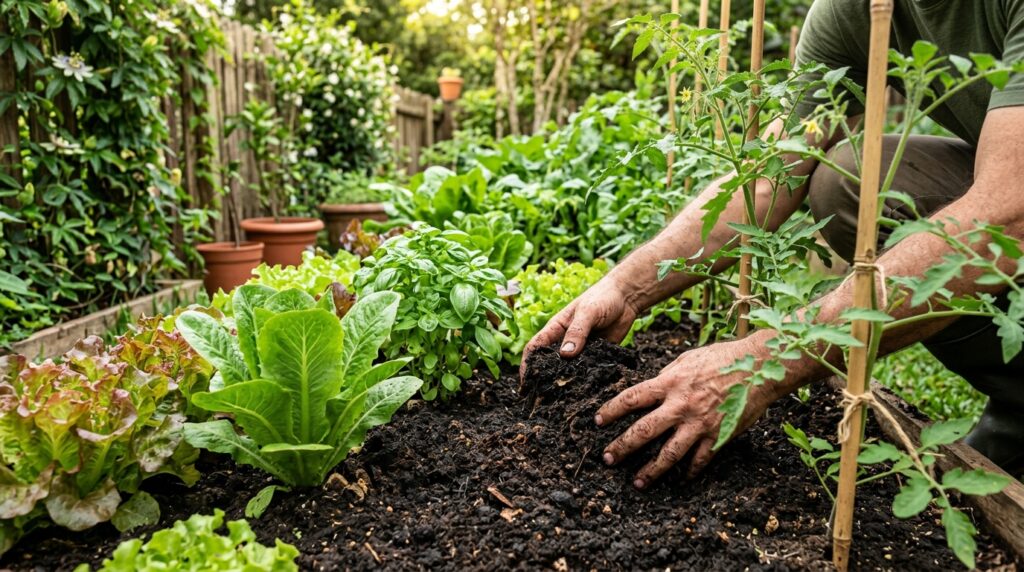 Nem café, nem cascas de ovo: esse fertilizante caseiro é considerado o “ouro verde” revitaliza o solo e faz as plantas crescerem