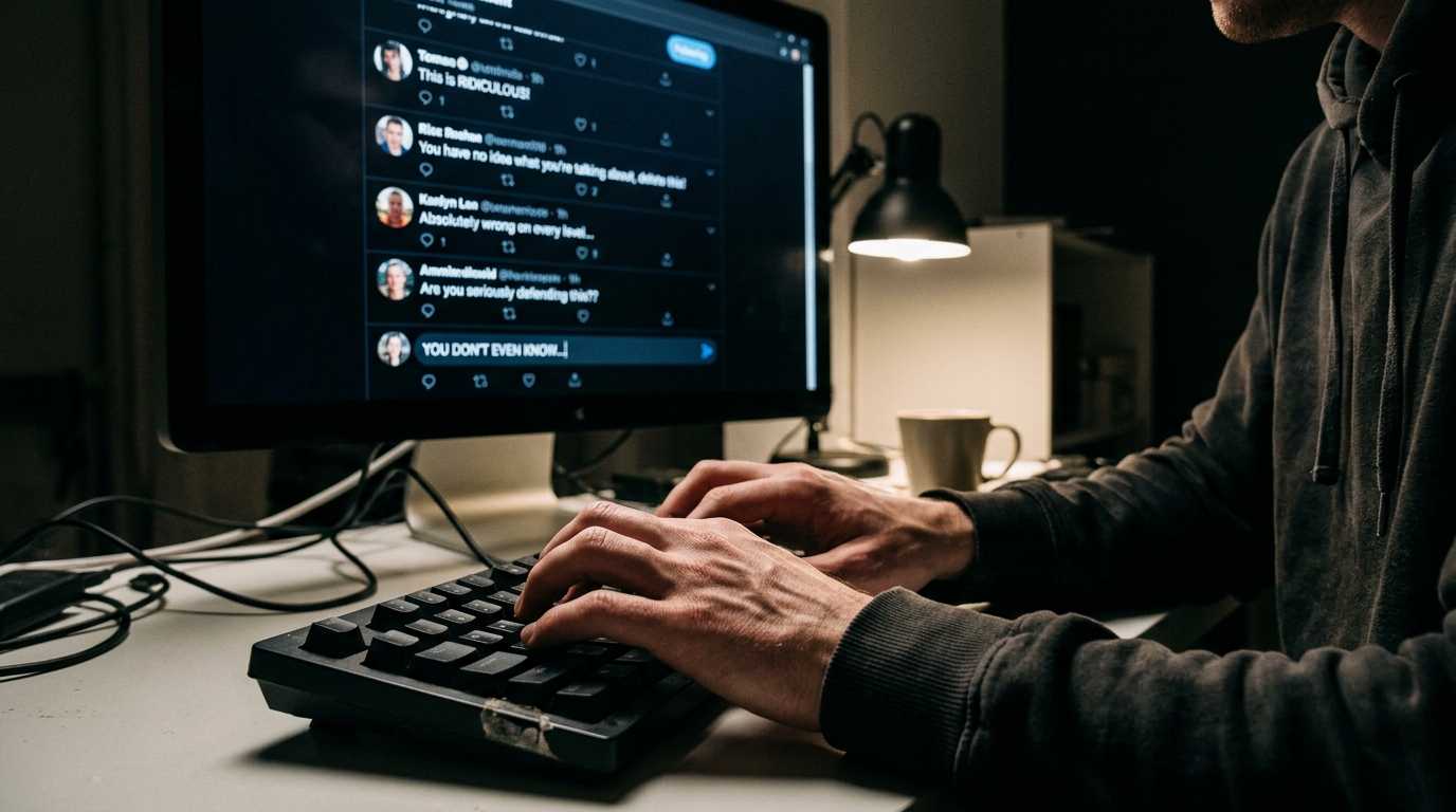 Os psicólogos concordam: aqueles que usam as redes sociais para insultar os outros não o fazem por inveja, mas porque duas facetas de sua personalidade se fundiram.