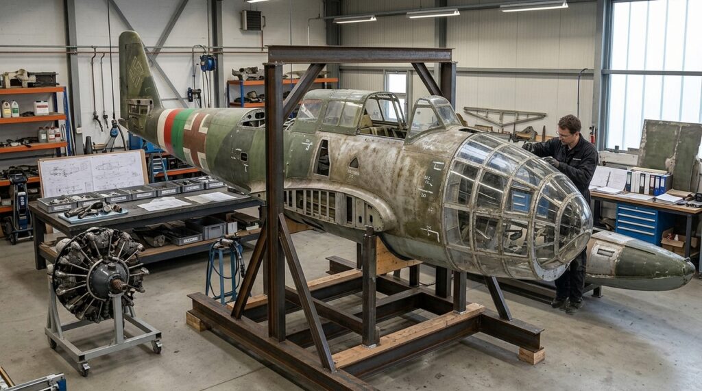Depois de quase 70 anos no fundo do mar, raro hidroavião da Segunda Guerra Mundial é resgatado e restauração revela detalhes impressionantes da engenharia alemã