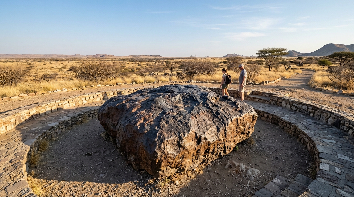 Em 1920, um agricultor bateu em um meteorito de 60 toneladas e que caiu na Terra há 80 mil anos, com um arado