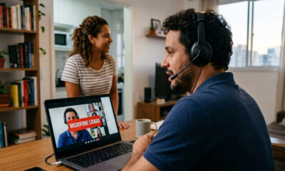 Funcionário esquece microfone ligado em reunião remota, fala mal da empresa para a esposa e tem demissão por justa causa mantida pela Justiça