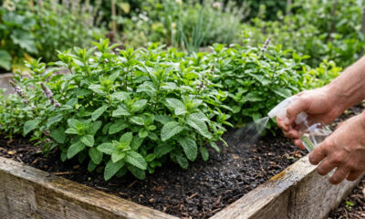 Misturar essência de hortelã-pimenta com água: para que serve o repelente de aroma intenso para afastar ratos e ratazanas de canteiros da horta