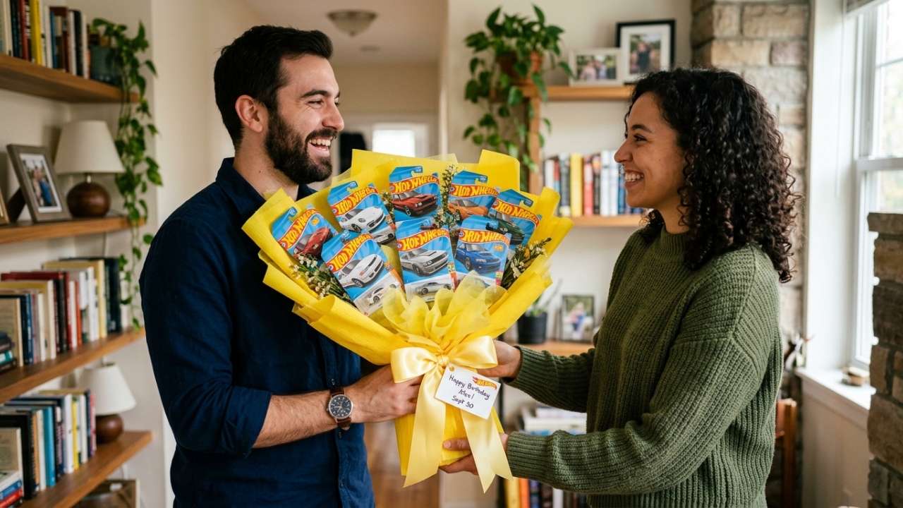 Buquês de Hot Wheels em 30 de setembro: por que essa tradição viral surgiu e o que significa presentear alguém com os carrinhos