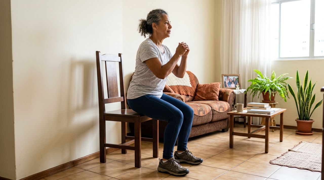 Treinadores afirmam: “Se uma pessoa com mais de 60 anos faz exercícios com o peso do corpo por 25 minutos cerca de 3 dias por semana, já pode começar a colher benefícios.”