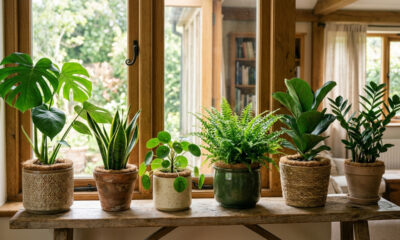 Anel de manta acrílica com essência de citronela no vaso: o truque simples para barrar a entrada do mosquito-do-fungo na terra das plantas