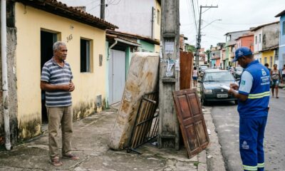 Aposentado deixa o colchão velho na calçada, leva multa de R$ 26.856,15 e descobre que o descarte correto era gratuito