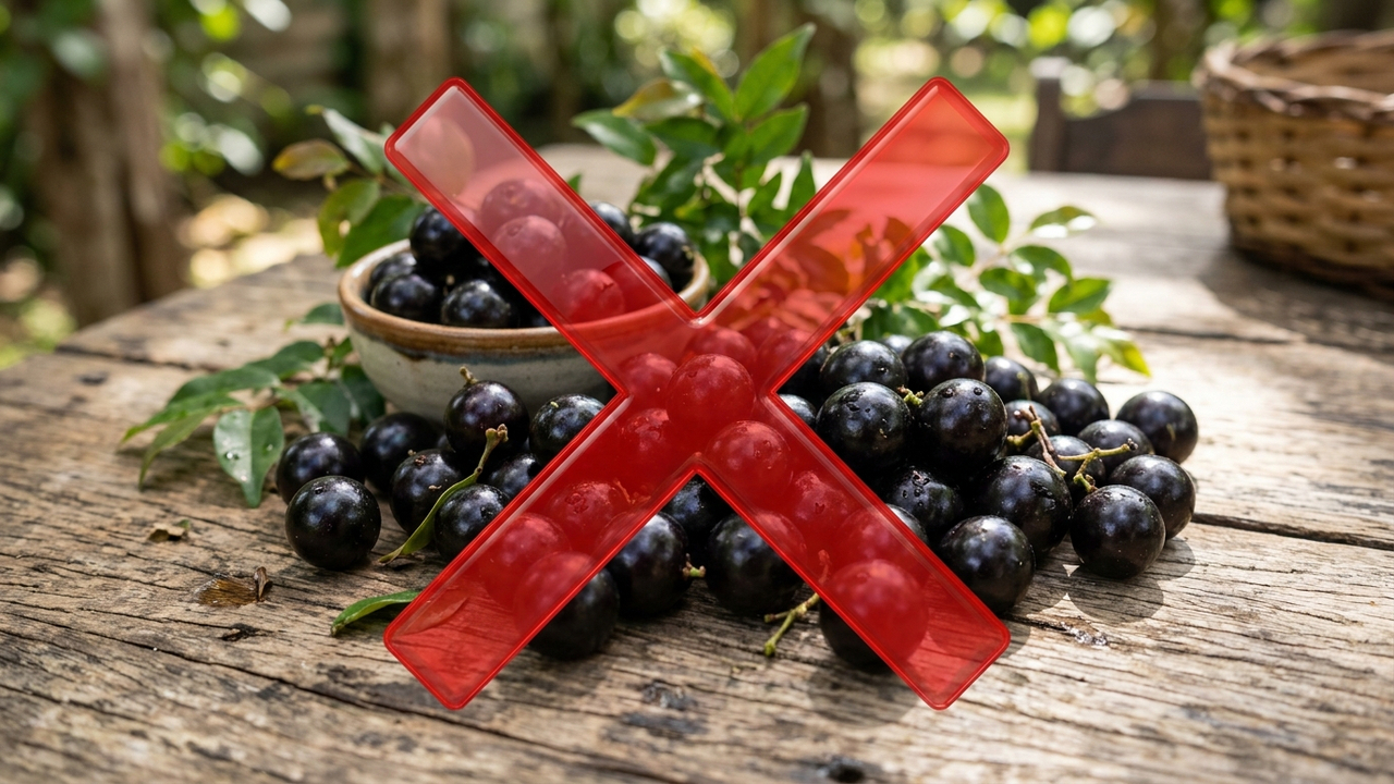 Adeus, jabuticaba: essa fruta de restinga dá pequenas bagas vermelhas do tamanho de pérolas que são extremamente doces e suculentas no pé