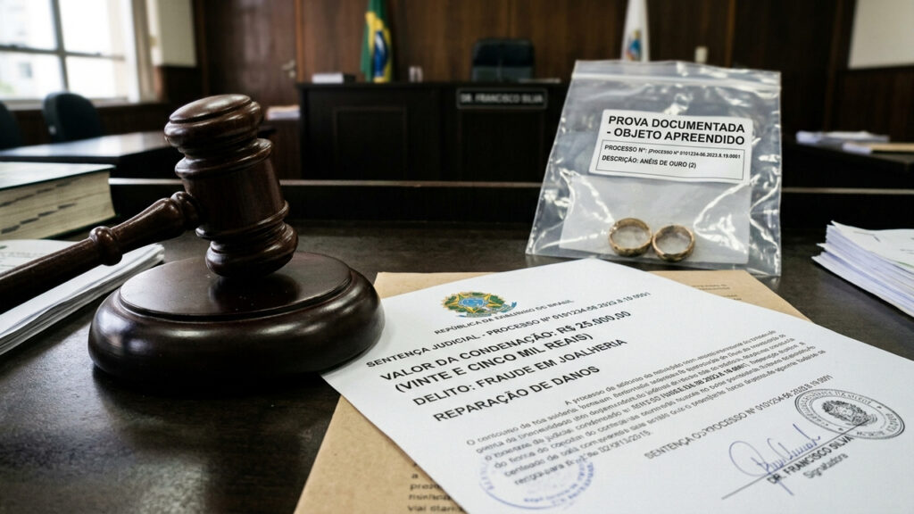 Noivos compram alianças de ouro que mancham meses depois por serem de latão e joalheria é autuada por fraude pagando R$ 25 mil ao casal