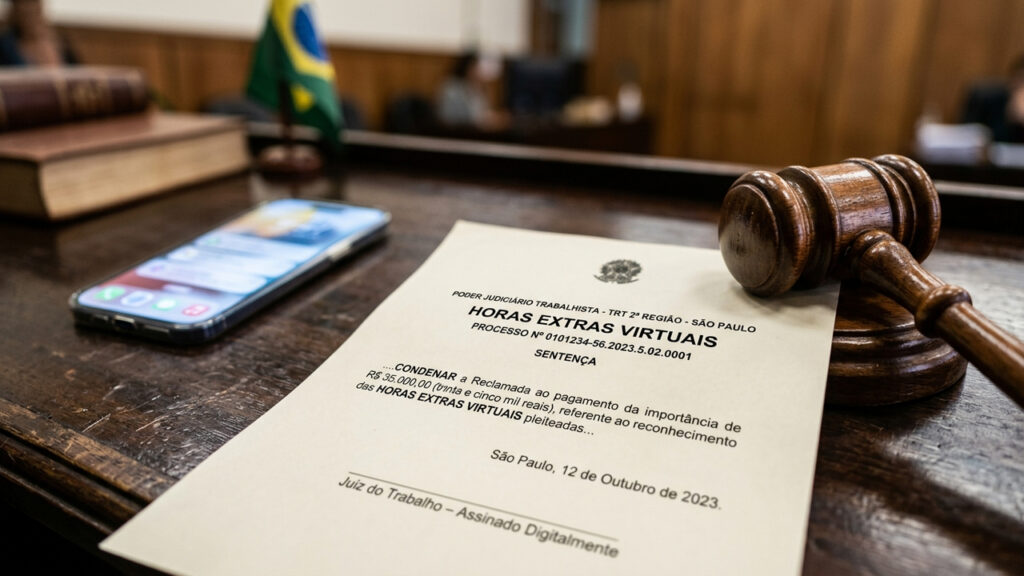 Funcionário é obrigado a responder mensagens do chefe até meia-noite e Justiça condena empresa a pagar R$ 35 mil em horas extras virtuais