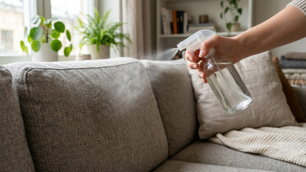 Misturar amaciante concentrado com álcool e canela: o aromatizador caseiro para borrifar em tapetes e sofás que deixa a casa perfumada por dias