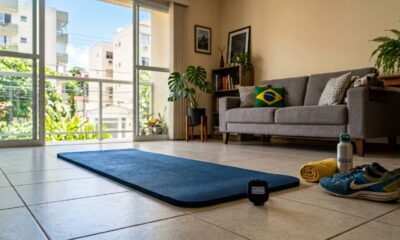 Cardio HIIT de 5 minutos com 1 minuto de descanso: treino em casa ajuda a movimentar o corpo inteiro e aumentar o gasto calórico