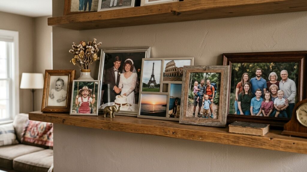A psicologia diz que pessoas que deixam fotos da família espalhadas pela casa não fazem isso só por decoração, mas porque reforçam vínculos e memória afetiva