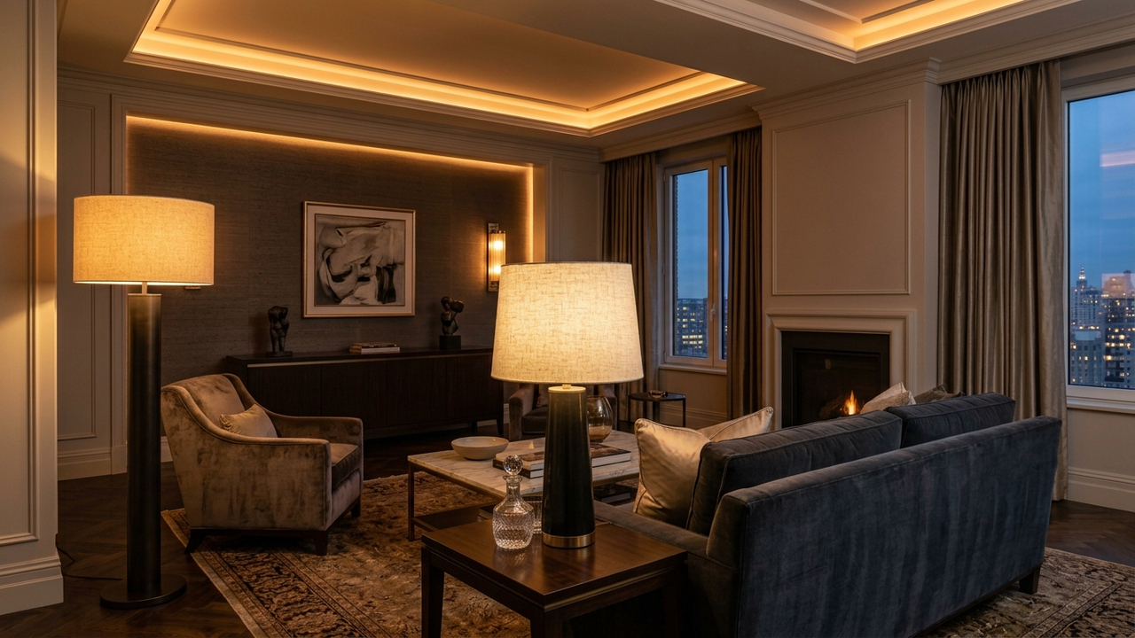 Os 3 modelos de luminárias que transformam qualquer sala simples em um ambiente aconchegante com padrão e sofisticação de hotel 5 estrelas