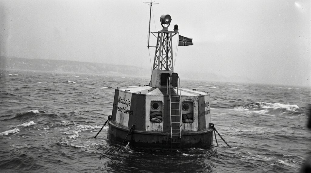 A solução engenhosa da Luftwaffe: colocar dezenas de boias de resgate no Canal da Mancha para fornecer abrigo a pilotos abatidos