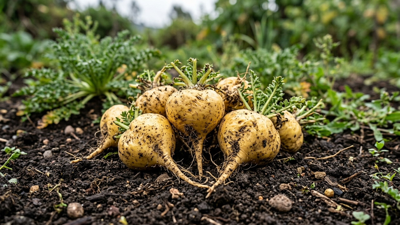 Como plantar maca peruana em canteiros rasos: o guia de cultivo para produzir tubérculos com alto poder energético diretamente no quintal de casa